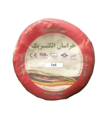 سیم 6*1 خراسان الکتریک